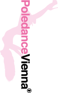 PoledanceVienna Logo des Polestudios in Wien in Pink