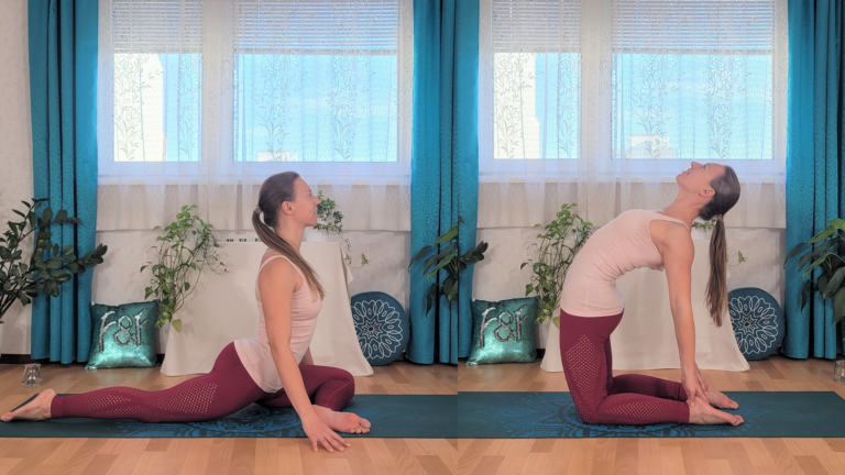 6 Yoga Dehnübungen für Rücken, Beine & Hüfte